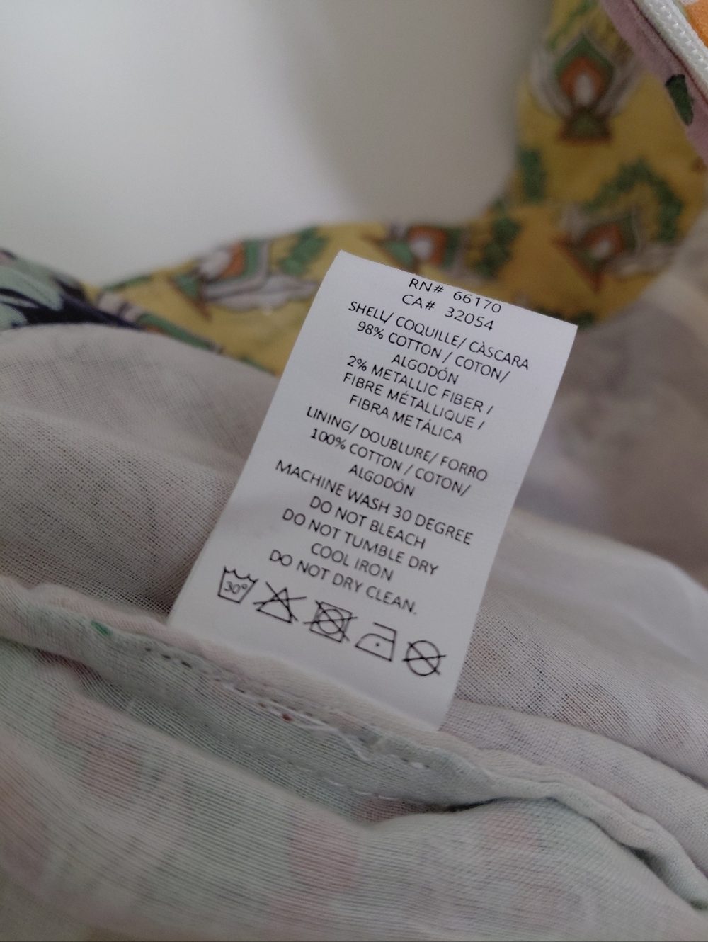 NWT Llani + Anthropologie Printed Jumpsuit size M - Picture 11 of 11
